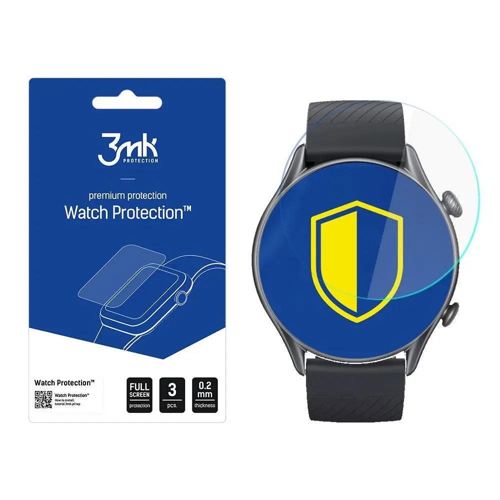 3mk ochranná folie Watch Protection ARC pro Xiaomi Amazfit GTR 3 Pro