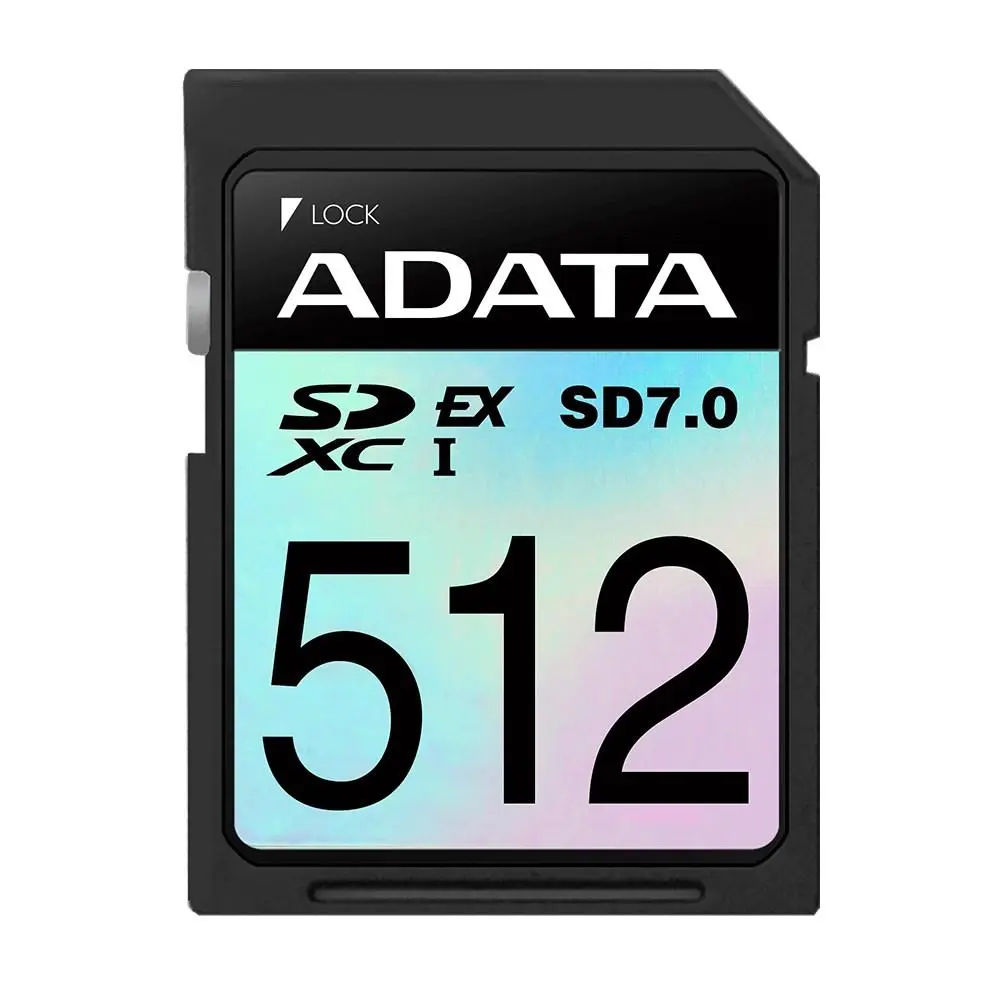 ADATA SDXC karta 512GB Extreme, PCIe Gen3, UHS-I, C10, V30, (R:800/W:700 MB/s)