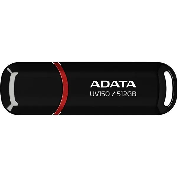 ADATA UV150/512GB/USB 3.2/USB-A/Černá AUV150-512G-RBK