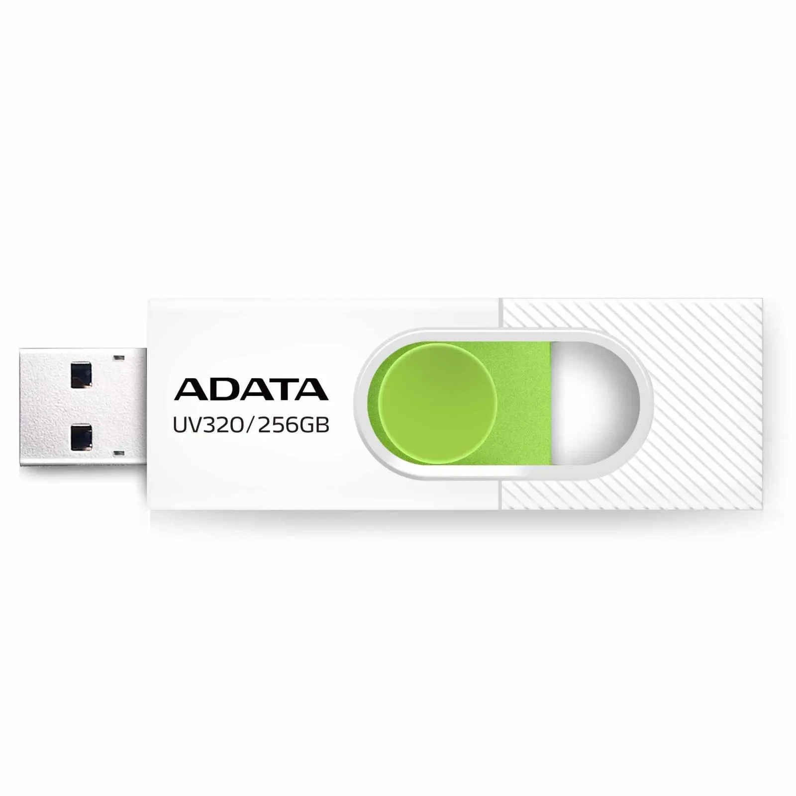 ADATA UV320/256GB/USB 3.2/USB-A/Bílá AUV320-256G-RWHGN