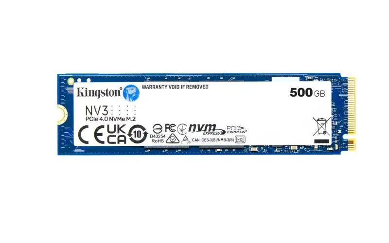 Kingston NV3/500GB/SSD/0/M.2 NVMe/5R SNV3S/500G