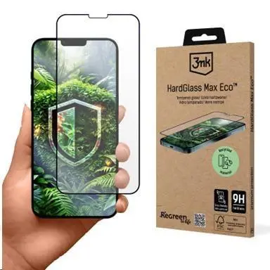 3mk tvrzené sklo HardGlass Max Eco pro Apple iPhone 15 Plus/16 Plus