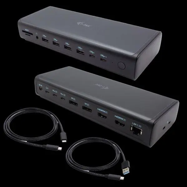 i-tec Universal 6x 4K Display Docking Station, Power Delivery 140W