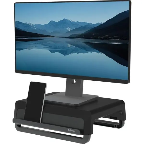 Fellowes Breyta - stojan pod monitor - nosnost 15 kg. 82 x 354 x 304 mm
