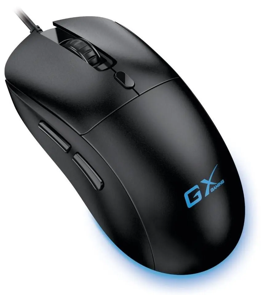 Genius Scorpion M500/Herní/Optická/Pro praváky/3 600 DPI/Drátová USB/Černá