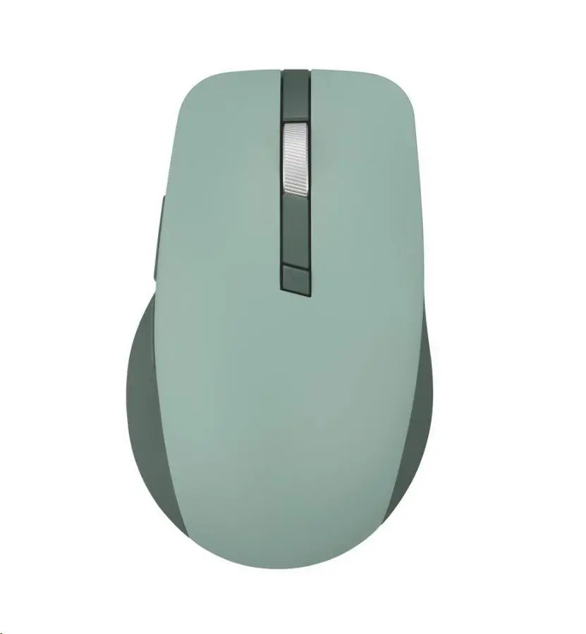 ASUS SmartO Mouse MD200 Silent Plus/Kancelářská/Optická/Pro praváky/4 200 DPI/USB+BT/Zelená