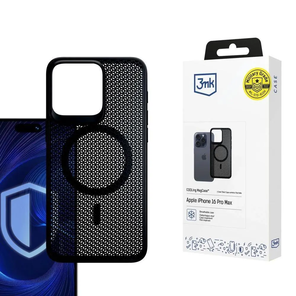 3mk ochranný kryt Cooling Magcase pro Apple iPhone 16 Pro Max