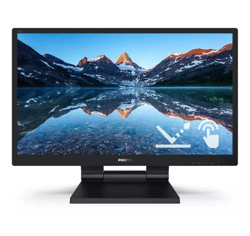 Philips LCD 242B9TL 23,8" 16:9 IPS Touch/1920x1080@60Hz/5ms/250cd/VGA/DVI/HDMI/DP/2xUSB/Repro/HAS/VESA