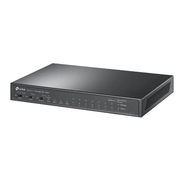 TP-Link Switch TL-SL1311P 8x LAN/PoE+, 2x GLAN, 1x SFP , 65W