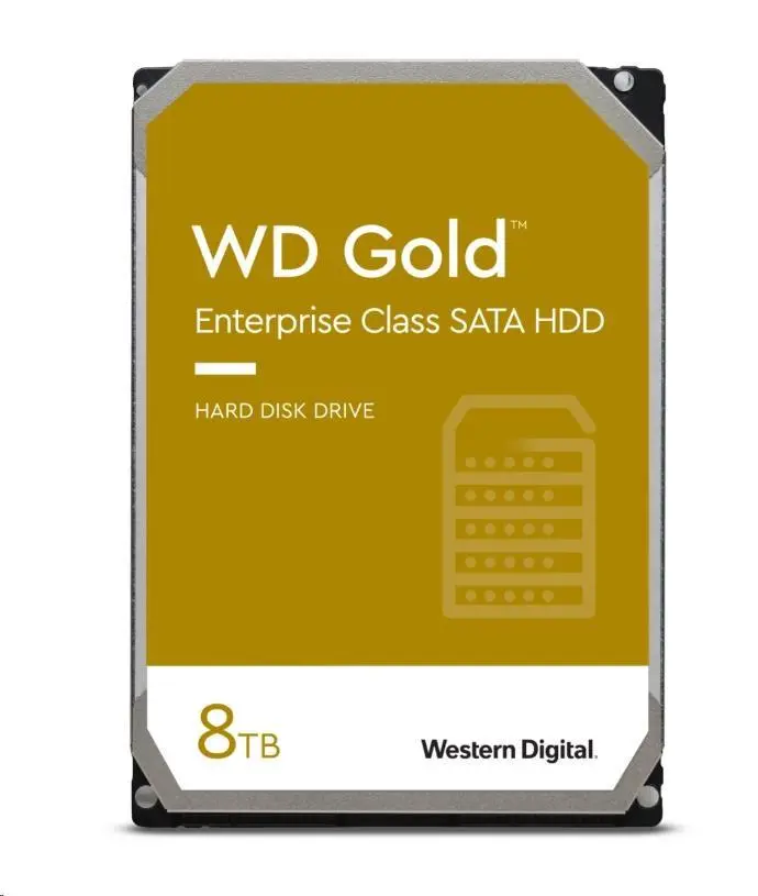 WESTERN DIGITAL HDD 8TB WD8005FRYZ Gold 256MB SATAIII 7200rpm WD8005FRYZ