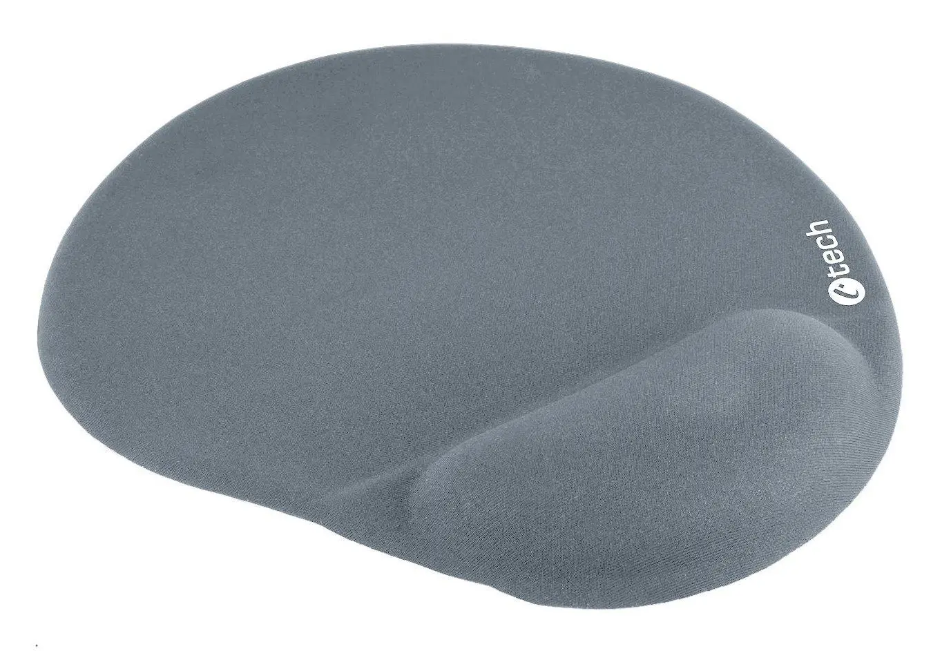 Podložka pod myš gelová C-TECH MPG-03GR, šedá, 240x220mm MPG-03GR