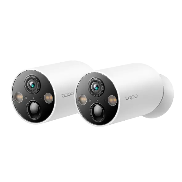 TP-Link Tapo C425(2-pack) - Venkovní IP kamerový set na baterii, WiFi, 4MP ( 2560 x 1440 px ) 150°, ONVIF Starlight