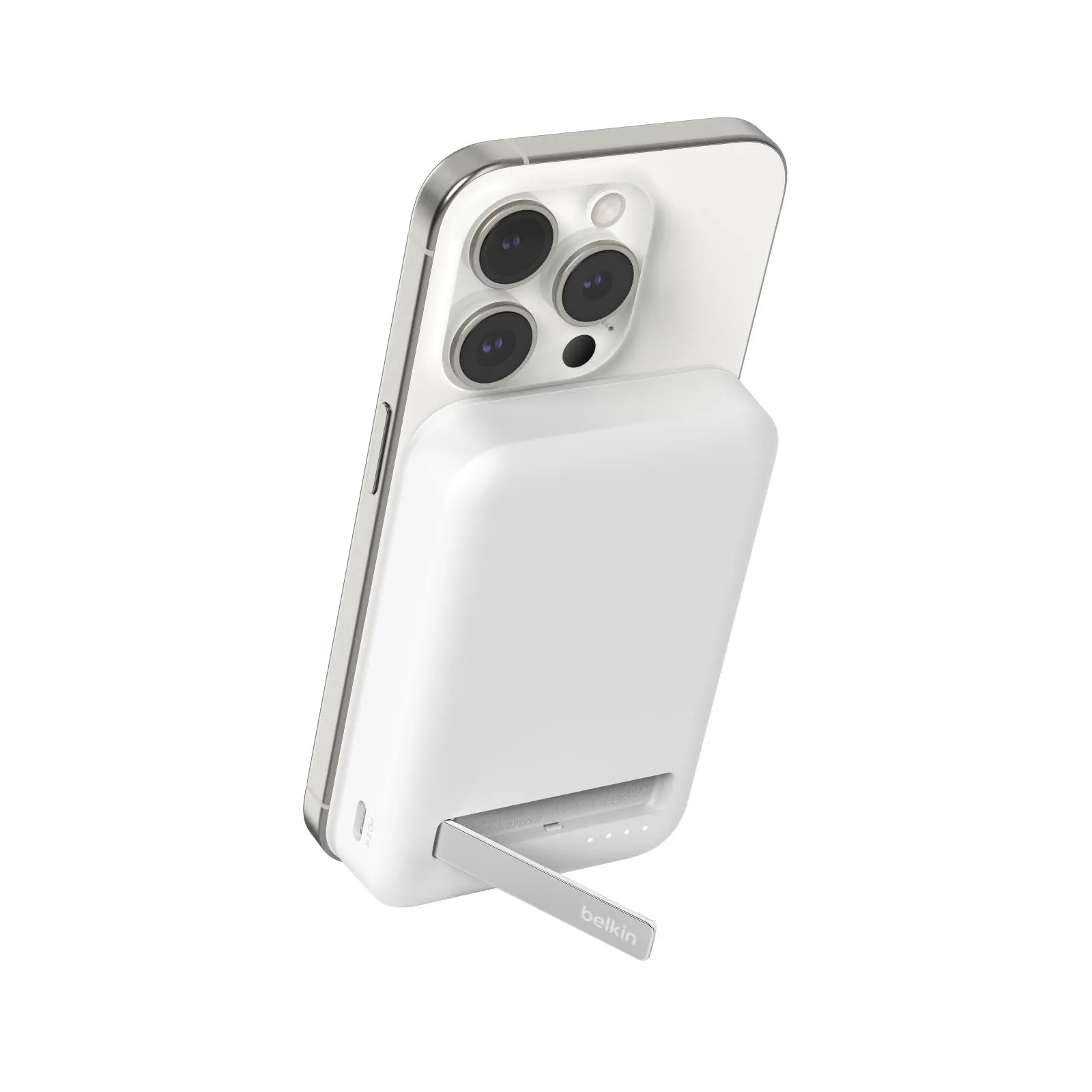 Belkin Boost Charge Pro (Qi2) MagSafe powerbanka, 8000mAh, 15W, bílá