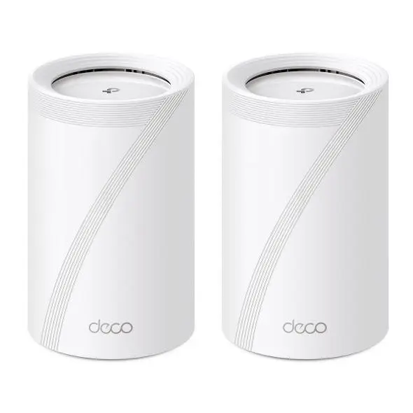TP-Link Deco BE65(3-pack) BE9300 Třípásmový systém Mesh WiFi 7 pro celou domácnost, 4x 2.5GLAN, USB, 2,4/5/6GHz, HomeShi