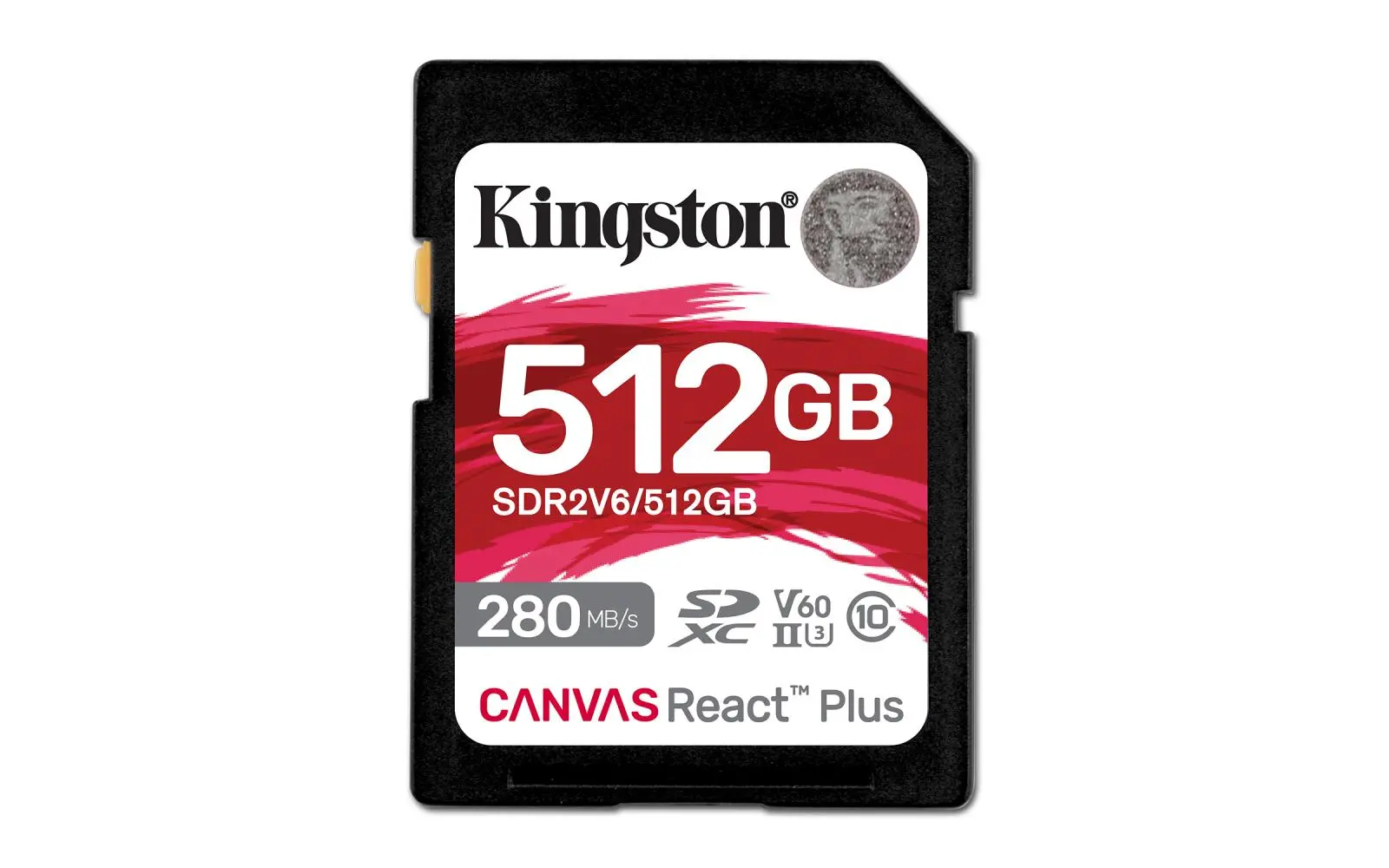 Kingston Canvas React Plus/SDXC/512GB/UHS-II U3 / Class 10