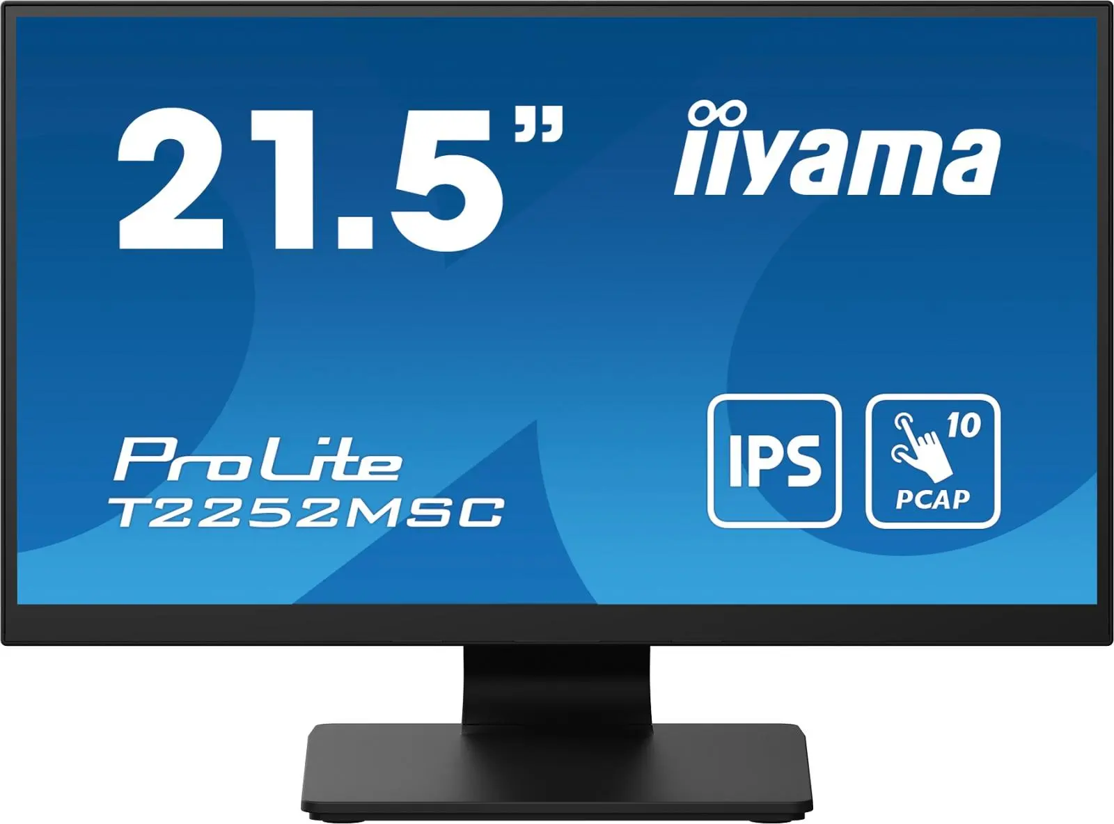 22" LCD iiyama T2252MSC-B2: IPS,FHD,10P,DP,HDMI