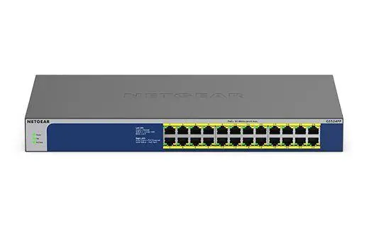 NETGEAR 24PT GIGE UNMNGED SWTCH W/ POE++