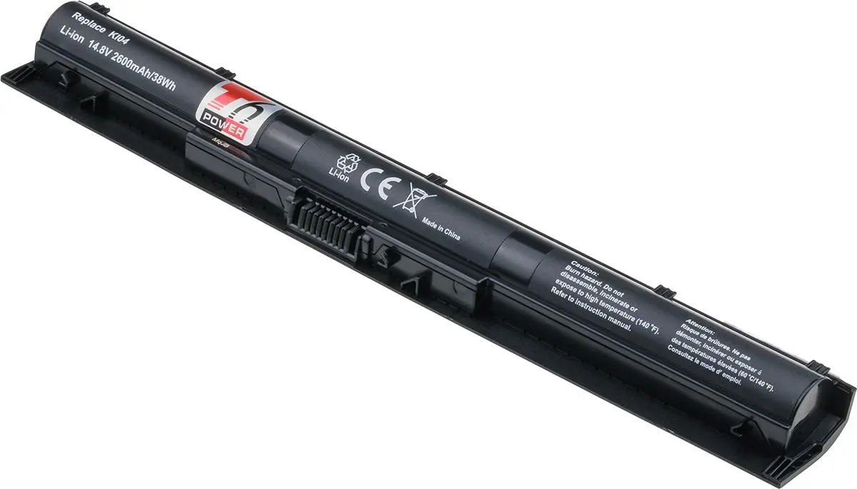 Baterie T6 Power HP Pavilion, 2600mAh, 38,5Wh, 4cell - neoriginální