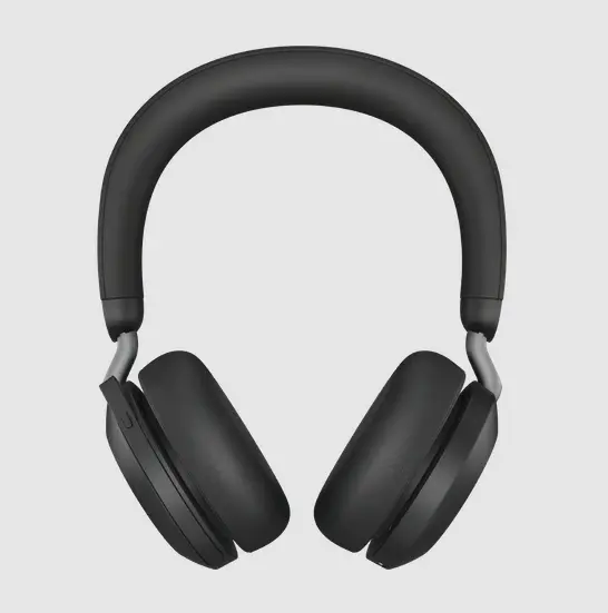 Jabra Evolve2 75/Stereo/ANC/USB-C/BT/Bezdrát/Černá