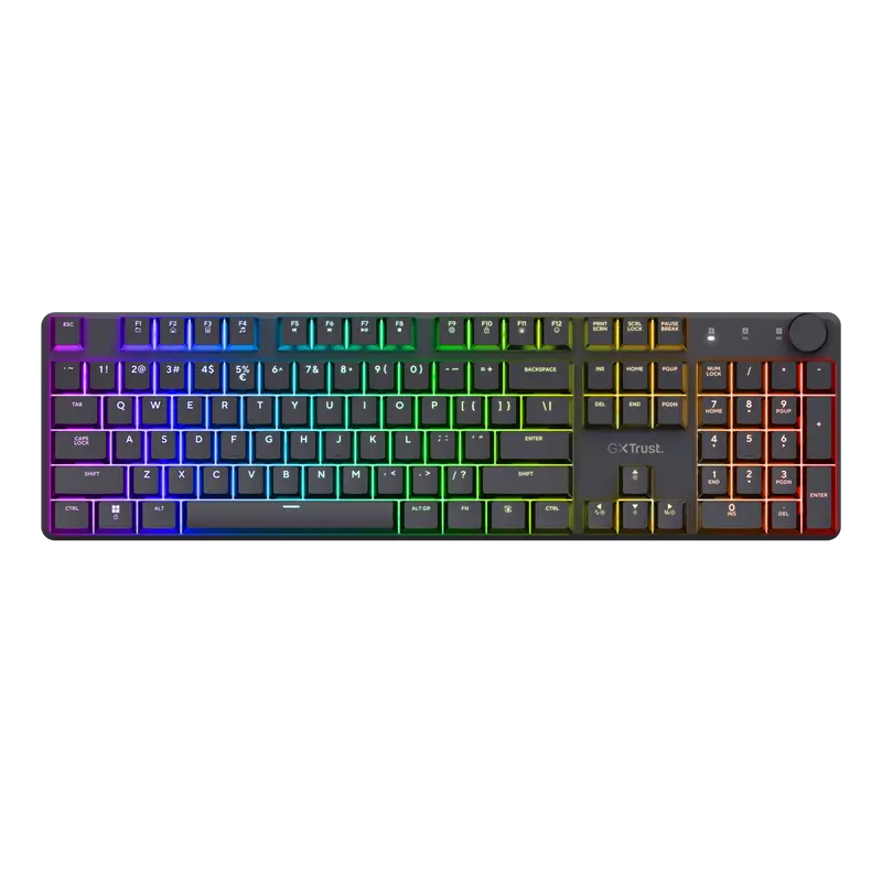TRUST GXT868 TORIX WRLS MECHANICAL KEYBOARD US 25368