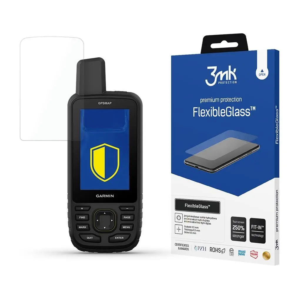 3mk hybridní sklo FlexibleGlass pro Garmin GPSMAP 67