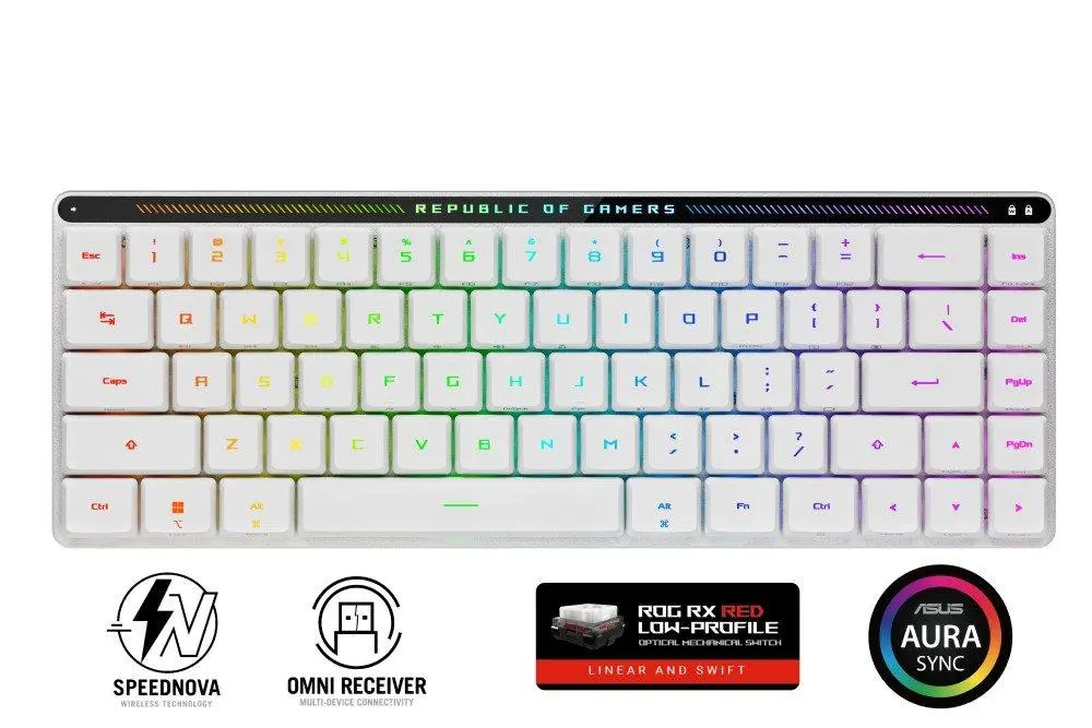 ASUS ROG Falchion RX Low Profile  bílá