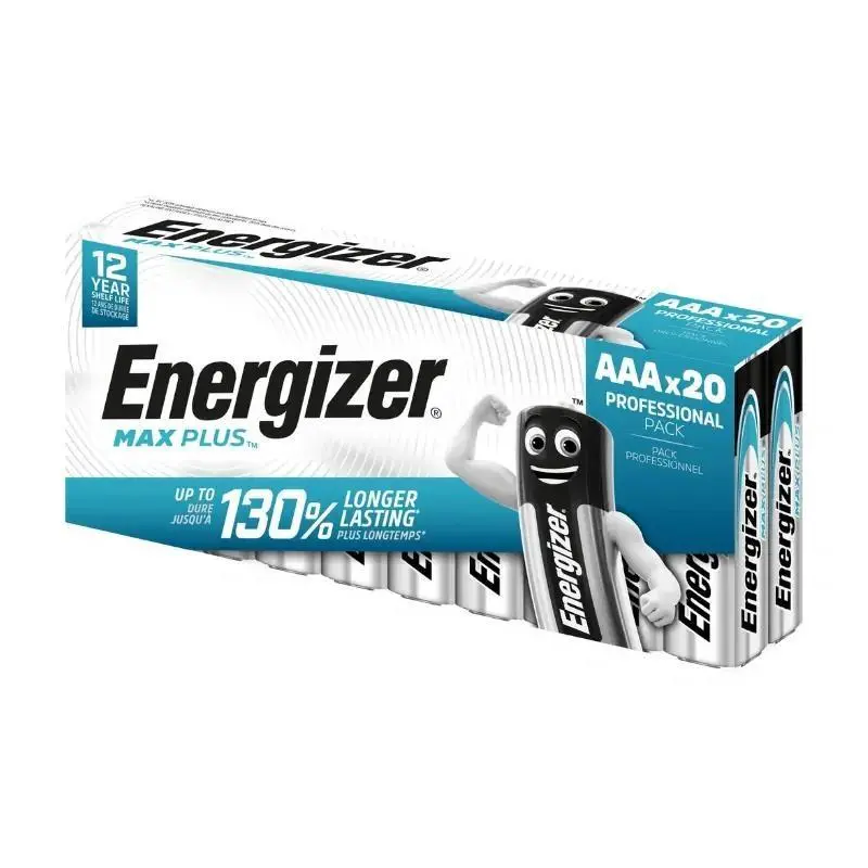 Energizer MAX Plus Professional AAA 20ks EIM001