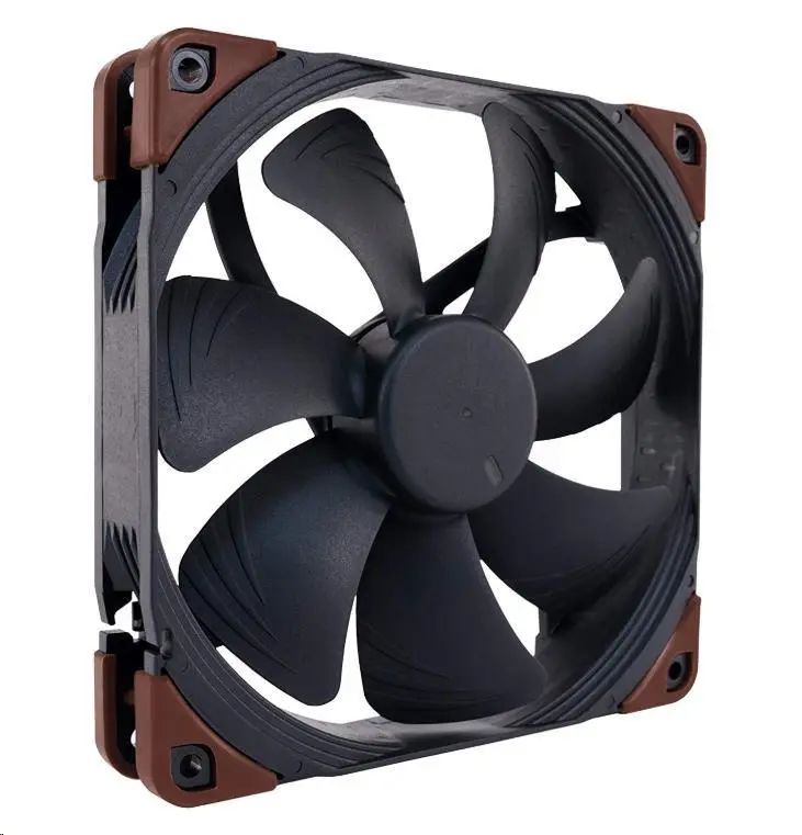 NOCTUA Ventilátor NF-A14 iPPC-3000 PWM, 140mm, černá/hnědá