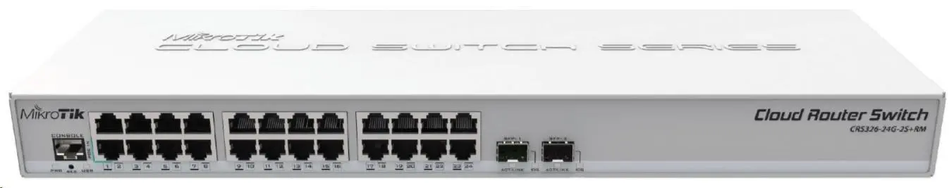 MikroTik Cloud Router Switch CRS326-24G-2S+RM