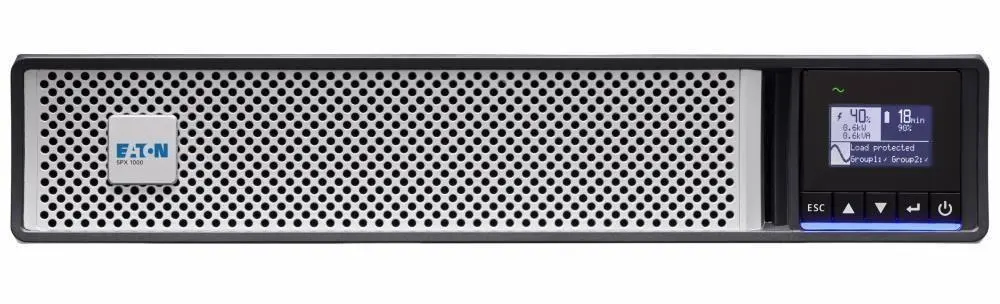 Eaton 5PX 1000i RT2U Netpack G2, Gen2 UPS 1000VA / 1000W, 8 zásuvek IEC, rack/tower, LAN karta (EBM: 5PXEBM48RT2UG2)