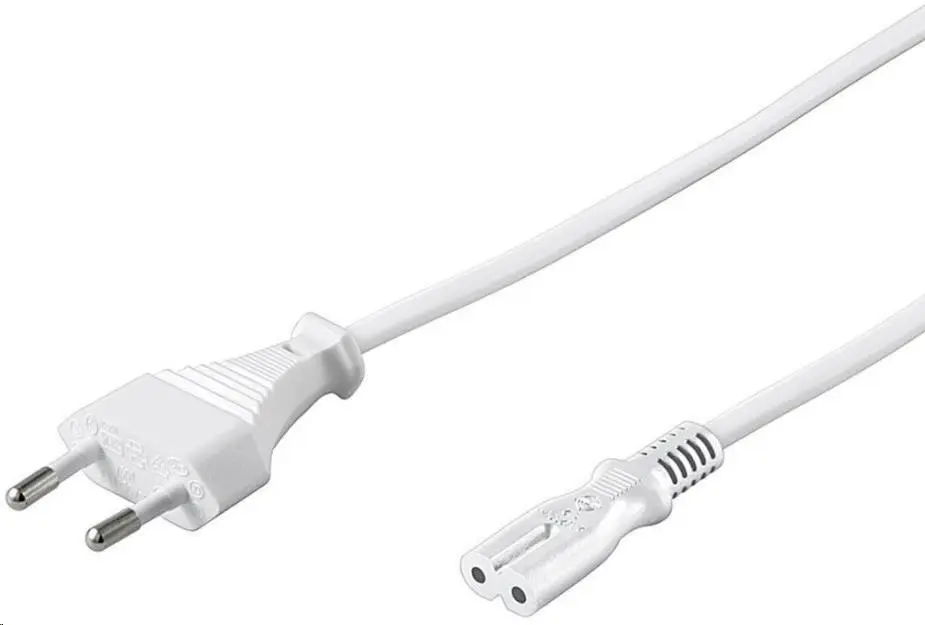 PremiumCord kabel k magnetofonu 2m, bílý