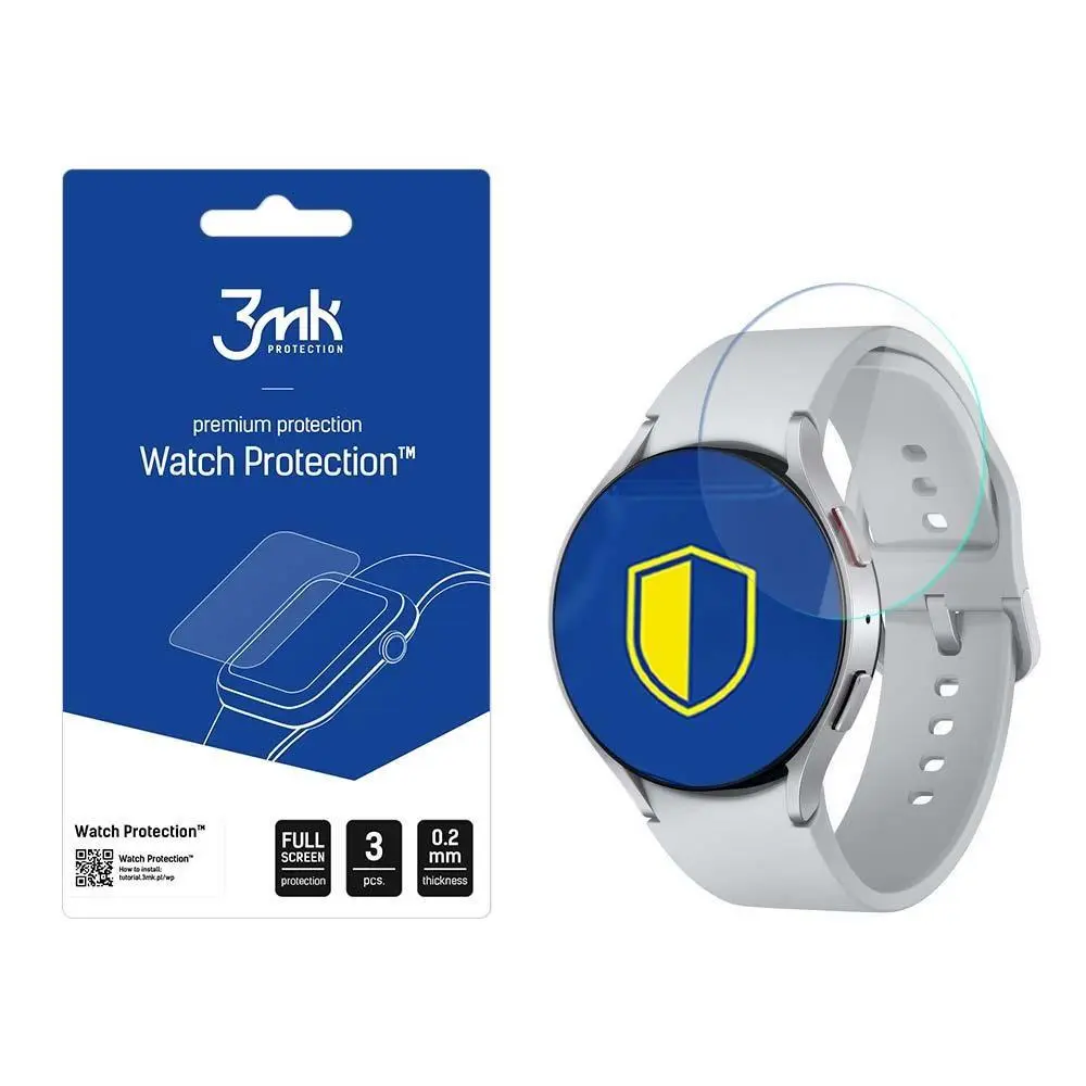 3mk hybridní sklo Watch Protection FlexibleGlass pro Samsung Galaxy Watch6 44mm