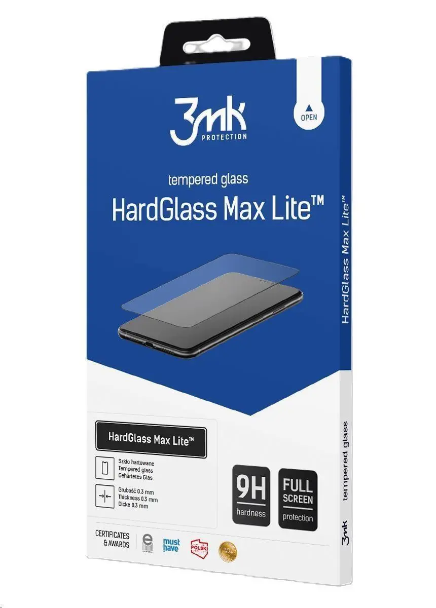 3mk tvrzené sklo HardGlass Max Lite Black pro Samsung Galaxy A06