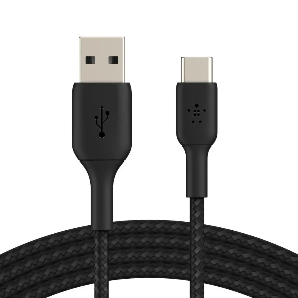 Belkin BOOST CHARGE USB-C/USB-C kabel, 2m, černý - odolný