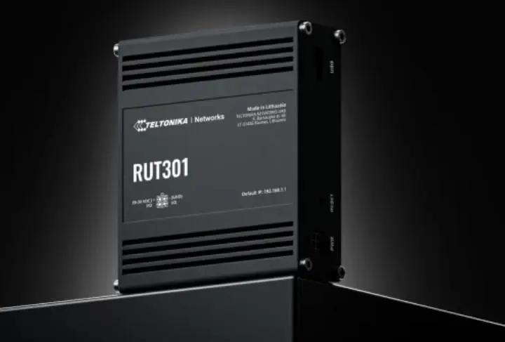 Teltonika INDUSTRIAL ETHERNET ROUTER - RUT301