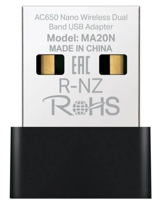 Mercusys MA20N AC650 Nano Wi-Fi USB Adapter