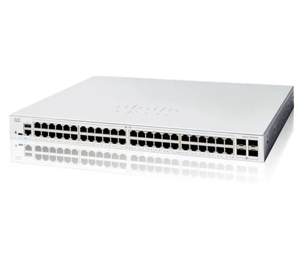 Cisco Catalyst switch C1300-48T-4X (48xGbE,4xSFP+,fanless)