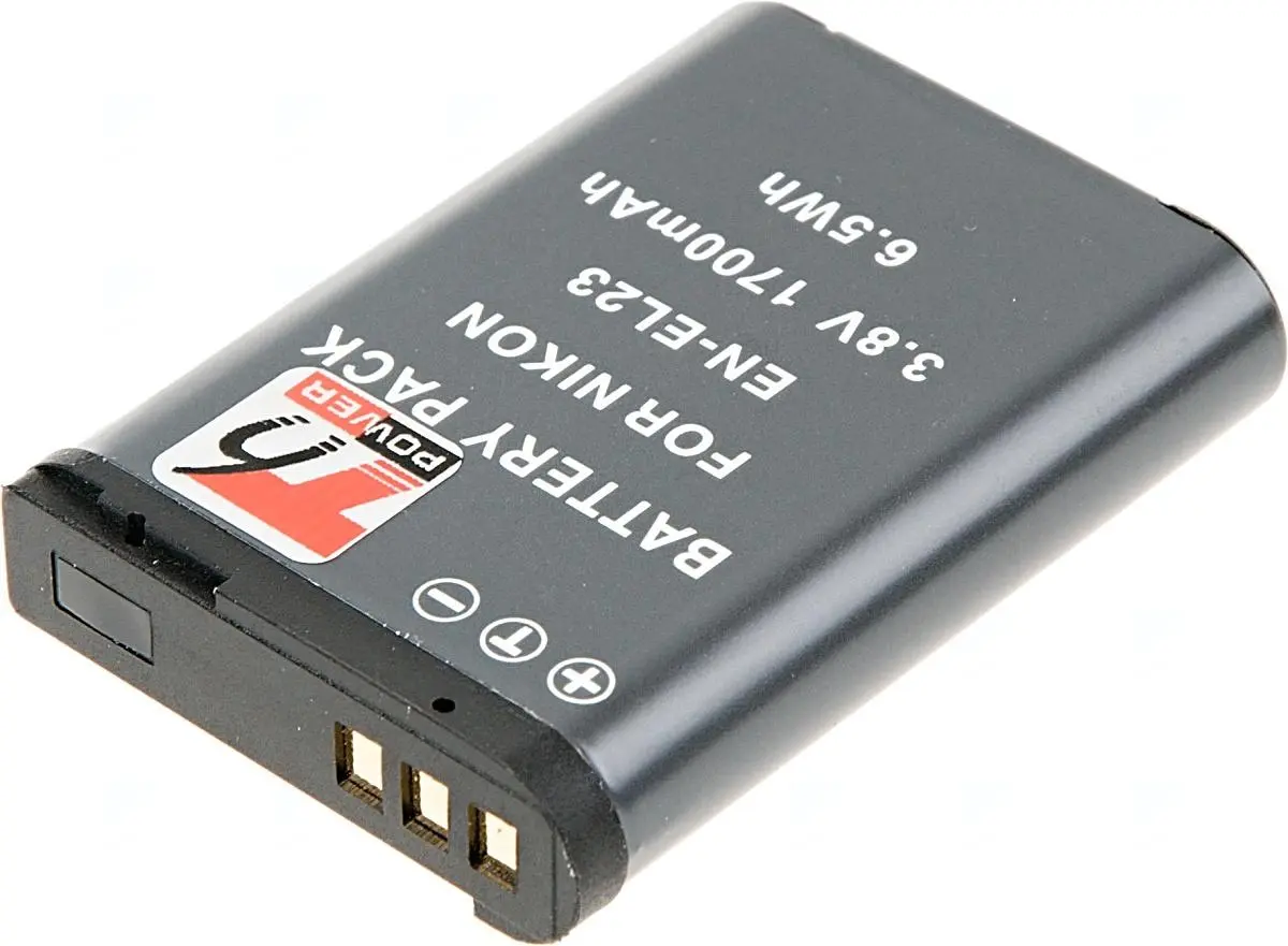 Baterie T6 Power pro Nikon EN-EL23, 1700mAh, 6,5Wh