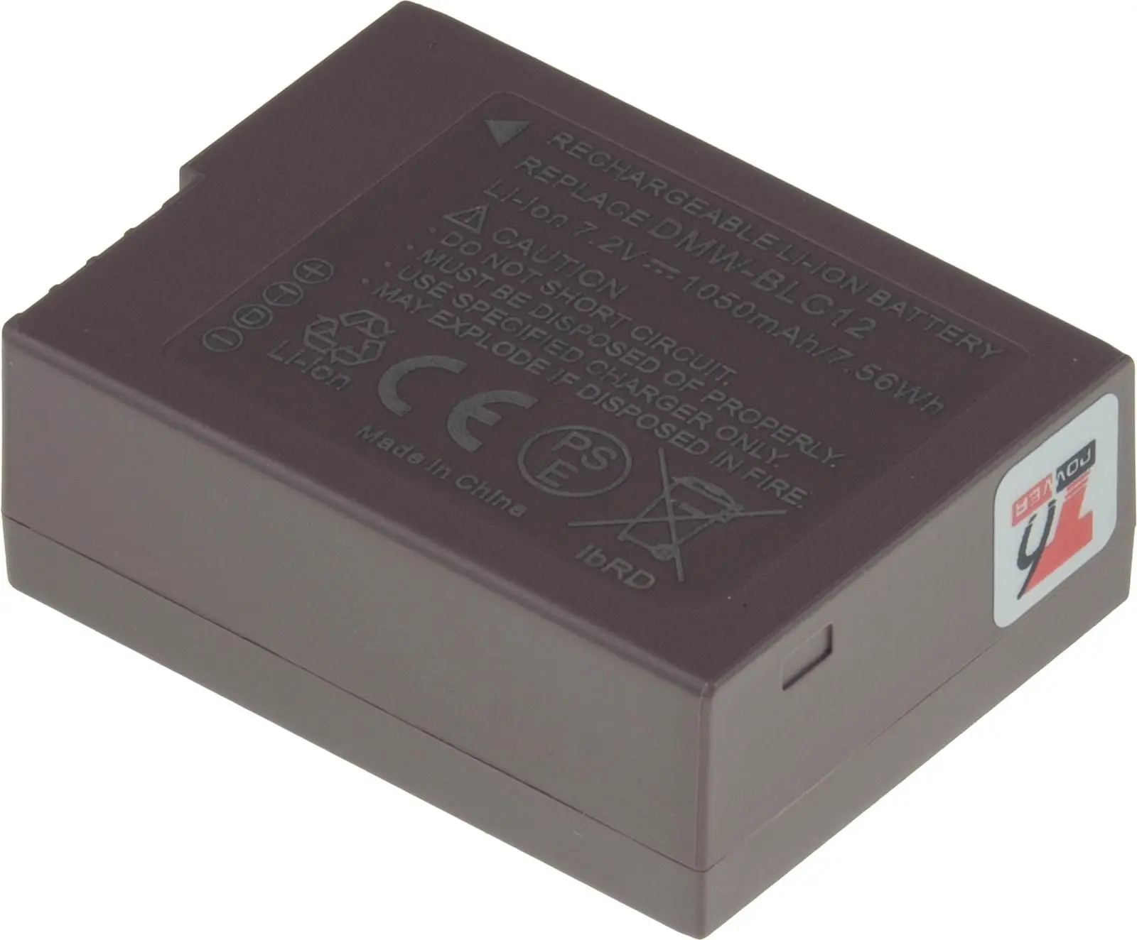 Baterie T6 Power pro Panasonic DMW-BLC12E, BP-DC12, 1050mAh, 7,5Wh, USB-C