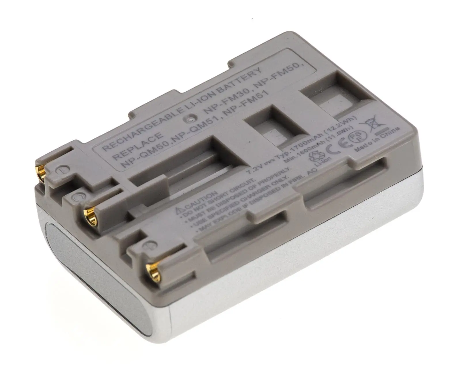 Baterie T6 power Sony NP-FM50, NP-FM51, NP-FM30, NP-QM50, NP-QM51, 1700mAh, 12,2Wh