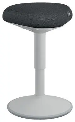Leitz Ergo ergonomická balanční židle pro sezení, světle šedá
