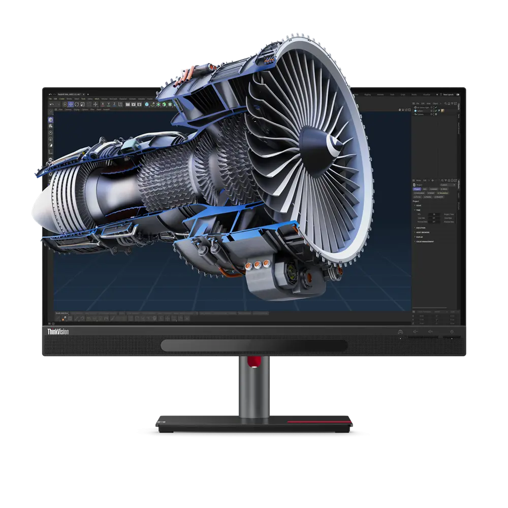 Lenovo ThinkVision/27 3D/27"/IPS/4K UHD/60Hz/4ms/Black/3RNBD