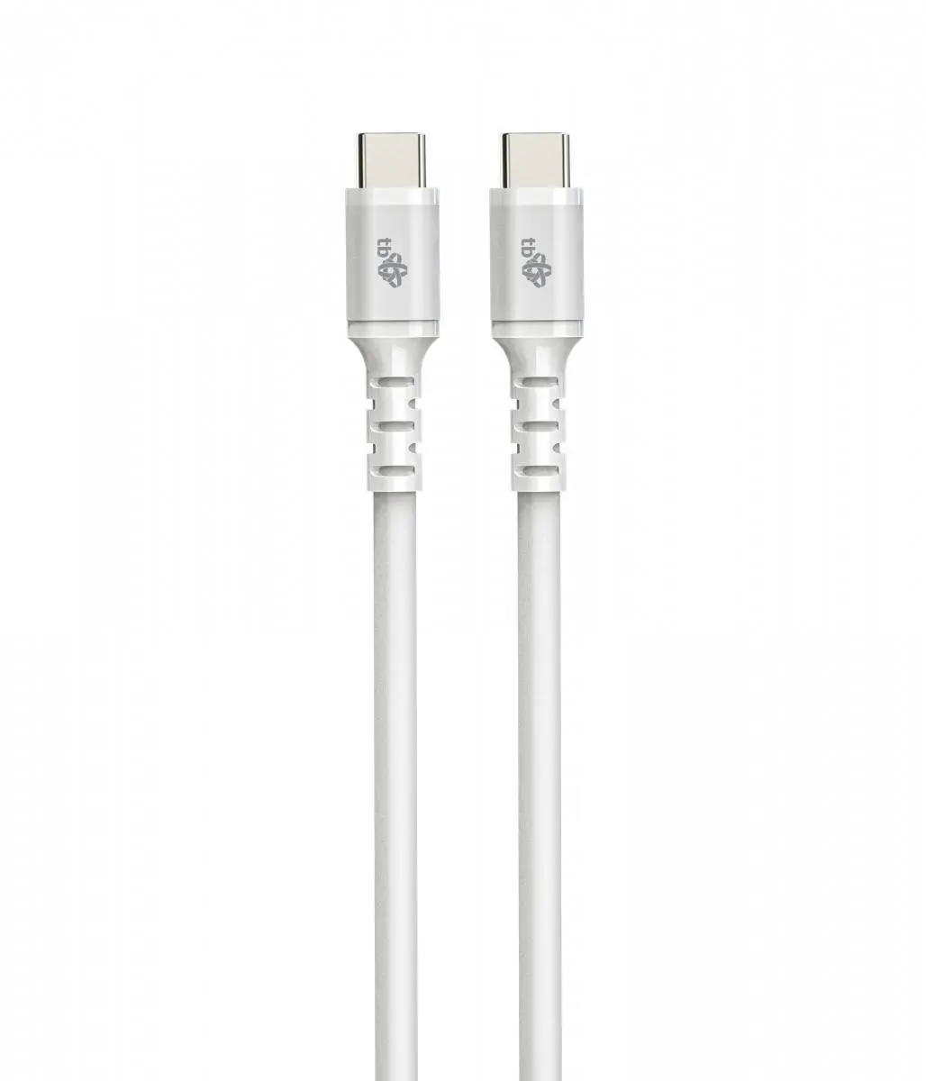 TB USB-C kabel bílý 60W 1m