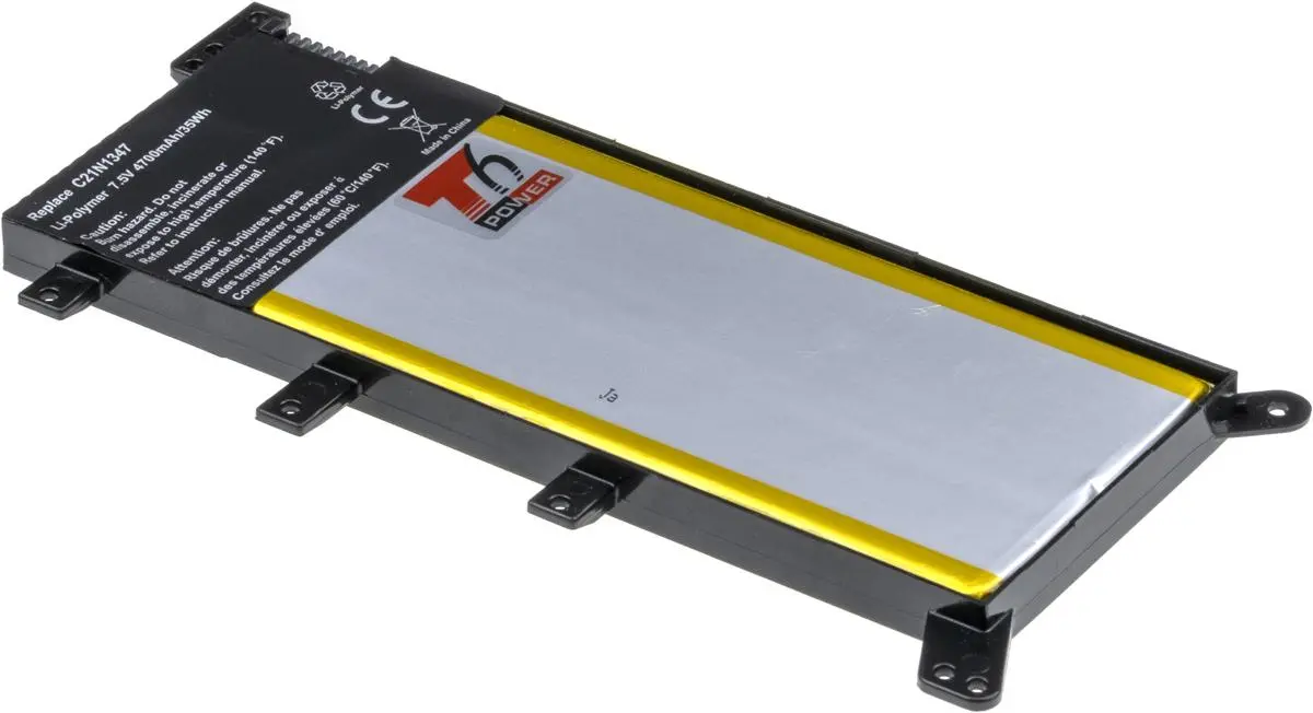 Baterie T6 Power pro Asus X555LA, X555LB, X554LA, F554LA, F555LA, K555LA, 4700mAh, 35Wh, 2cell