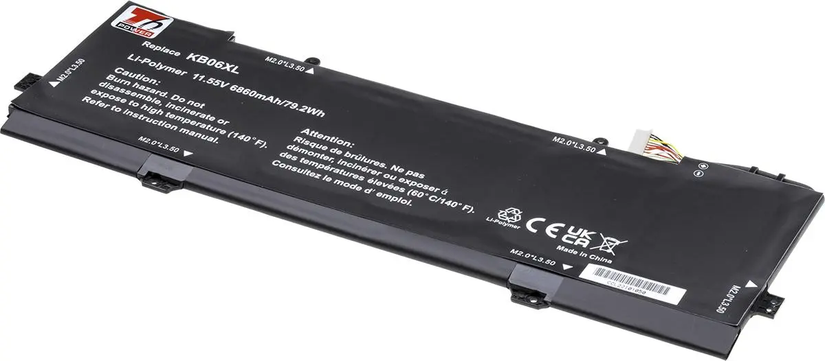 Baterie T6 Power pro HP Spectre 15-bl000 x360 serie, 6860mAh, 79Wh, 6cell, Li-pol