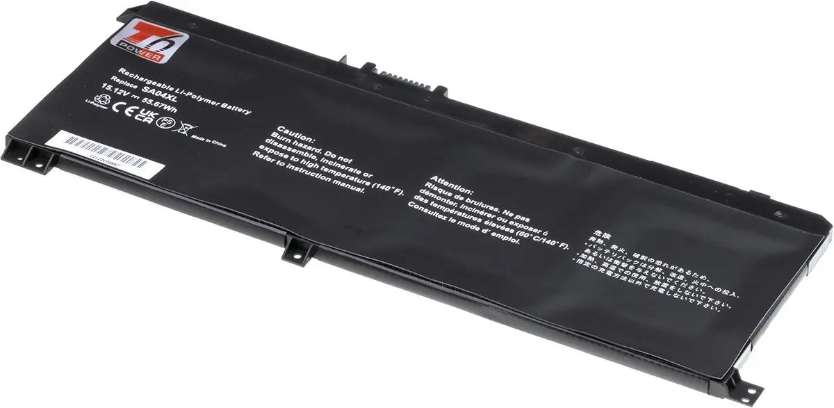 Baterie T6 Power pro HP Envy 15-dr0000, 15-ds0000 x360 serie, 3680mAh, 55,6Wh, 4cell, Li-pol
