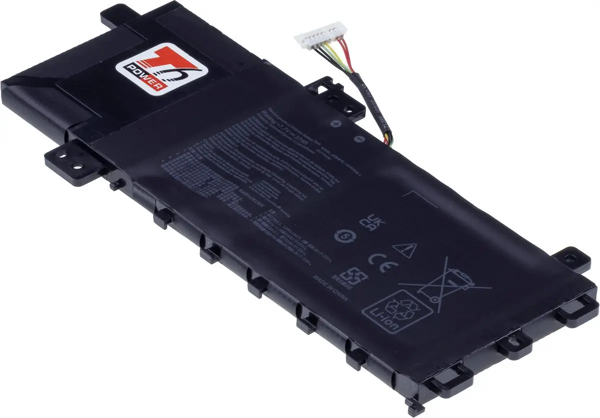 Baterie T6 Power pro Asus VivoBook X512D, X512F, X512J, A512, F512, 4800mAh, 37Wh, 2cell, Li-pol