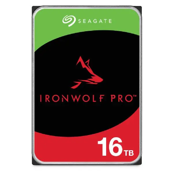 SEAGATE HDD 16TB IRONWOLF PRO (NAS), 3.5", SATAIII, 7200 RPM, Cache 256MB