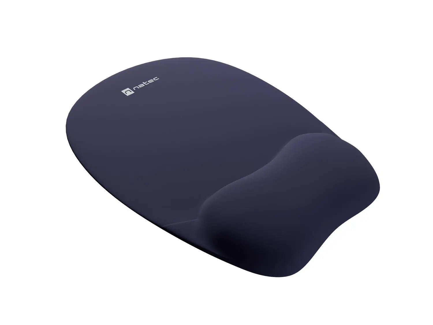 Podložka pod myš ergonomická Natec CHIPMUNK, paměťová pěna, Navy modrá, 230x200 mm NPF-2181