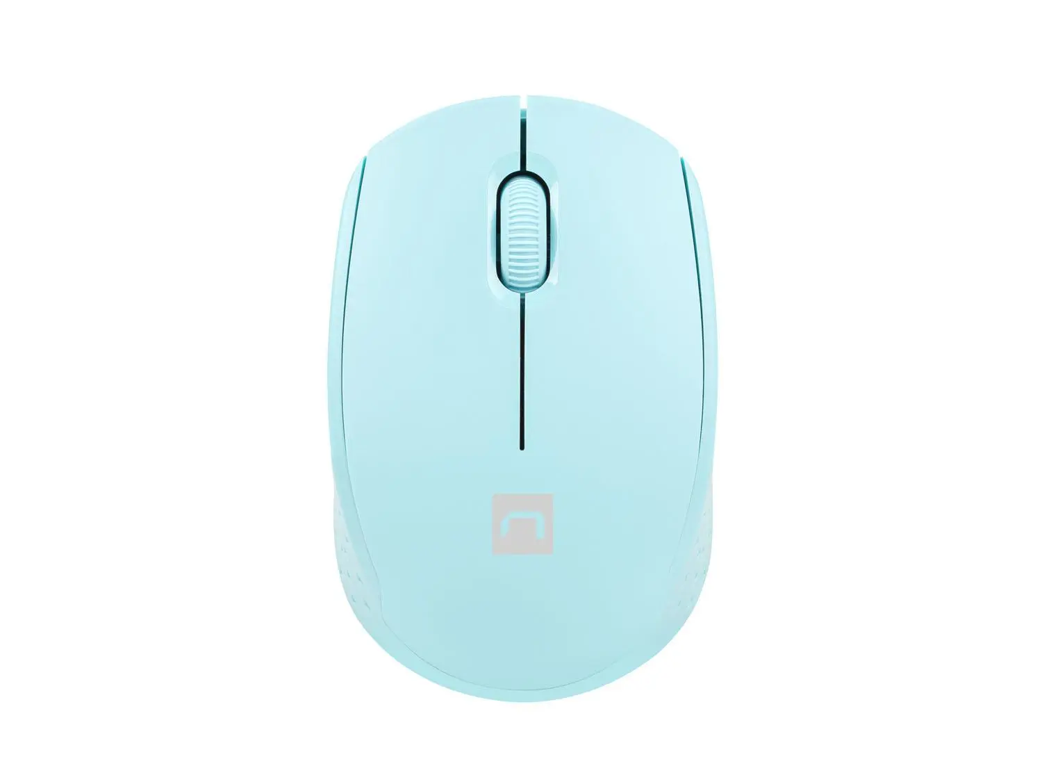 Myš Natec STORK/Kancelářská/Optická/1 600 DPI/Bezdrátová USB/Modrá NMY-2001